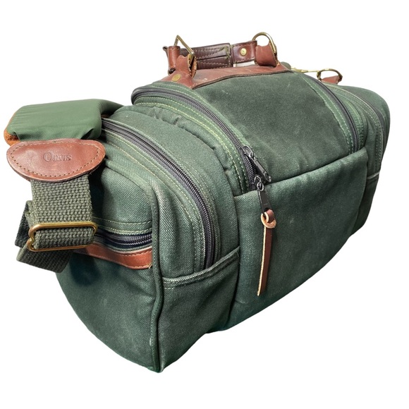 Orvis Bags Orvis Canvas Leather Camera Bag Shoulder Strap